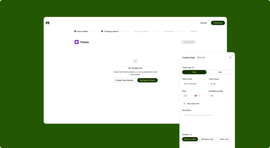Create Tickets